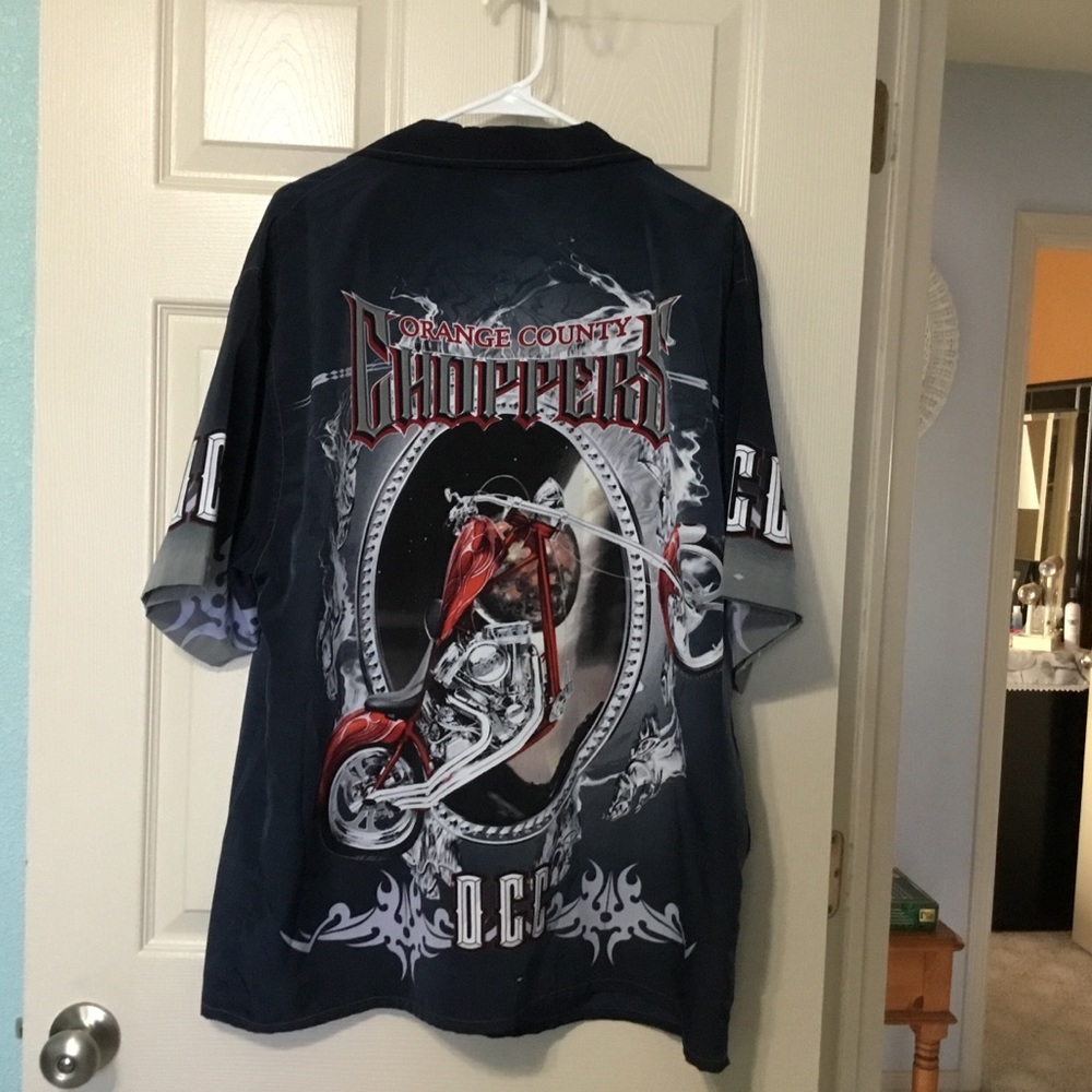 Occ Orange County Choppers Shirt Sz Xl View 5